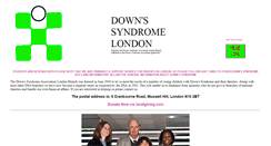 Desktop Screenshot of downs-syndrome-london.org.uk